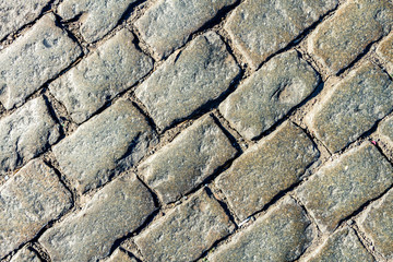 Cobbled street