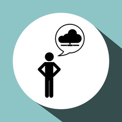 Communication design. Media icon. Flat illustration, vector grap