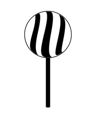 Sugar food design. candy icon. sweet illustration. vector graphi