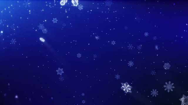 Christmas Snow. Background seamlessly loop.This one is having a nice look and useful to various programs and shows.