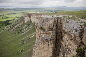 White Rock in Crimea. Mount Ak-Kaia