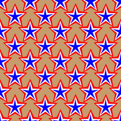 Star seamless pattern 2.06