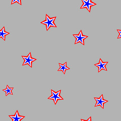 Star chaotic seamless pattern 3.06