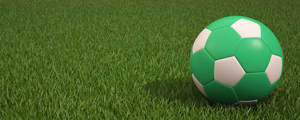 Ball On Grass Of Stadium © wolcan