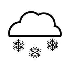 Snow design. isolated snowflake icon. vector graphic