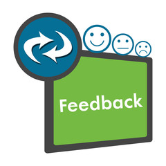 Feedback Green Blue Circle Square 
