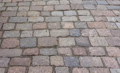 background texture of stone wall. pavement