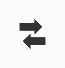 Arrows icon vector