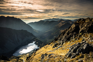 Obraz premium Mountain landscape in Tatra mountain national park,Zakopane,Pola
