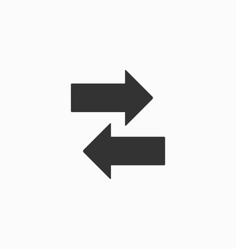 Arrows icon vector