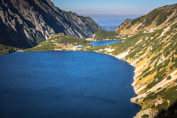 Obraz premium Valley of five ponds in the Tatra Mountains,Zakopane,Poland