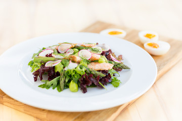 Salmon salad