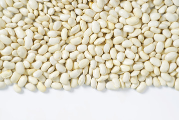 raw white beans