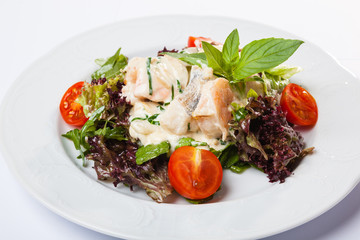 Salad with fish sauce