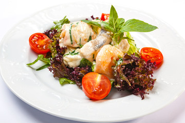 Salad with fish sauce