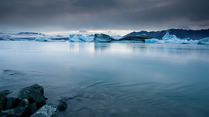 Jokulsarlon glacier lagoon, Iceland