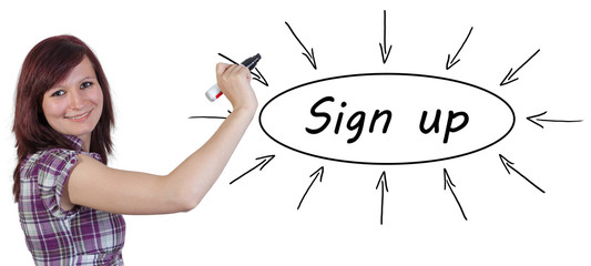 Sign up