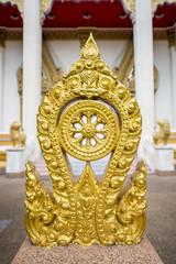 The Gold Thammachak Symbol of Buddhism