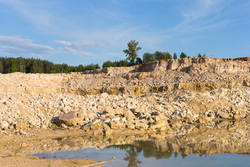 limestone in the development of rock