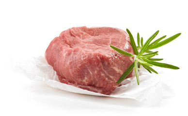 fresh raw beef steak