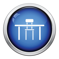 Table and chair icon