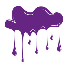 Paint design. Splash icon. vector graphic