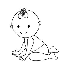Baby kid design. infant icon. isolated image. vector graphic