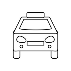 Obraz premium Taxi or cab design. transportation concept. vector graphic
