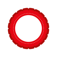 Label design.Seal stamp with points icon. vector graphic