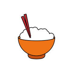 Fast and Street food concept. Eating outside. noodle icon. Vecto