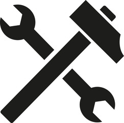 Hammer and screwdriver