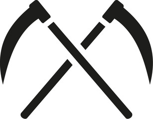Two Scythes crossed