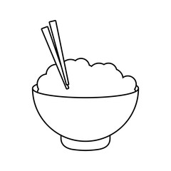 Fast and Street food concept. Eating outside. noodle icon. Vecto