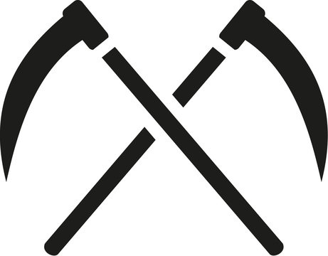 Two Scythes crossed
