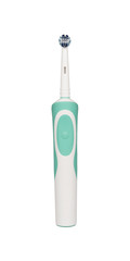 Electric Toothbrush Isolated on White Background (with clipping path)