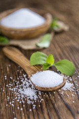 Stevia Granules (selective focus)