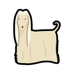 Animal and Pet love. Dog cartoon  icon. vector graphic