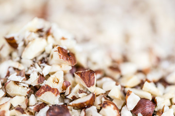 Minced Hazelnuts (background image)