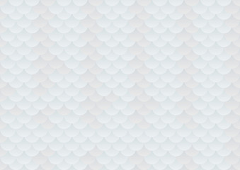 Fish scale abstract background pattern in grey and blue. Illustration decoration art design. © ammij