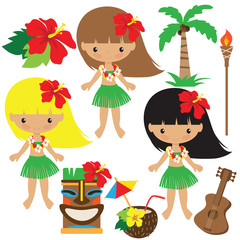 Hawaii vector illustration