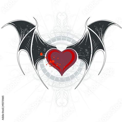 "Vampire Heart" Stock photo and royaltyfree images on