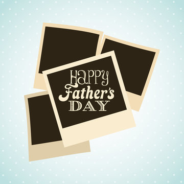 happy fathers day design 