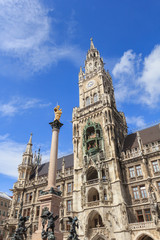Fototapeta na wymiar Neues Rathaus, Munich