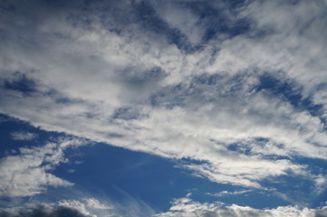 Himmel mit Wolken
