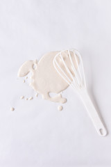 Batter Spill with Whisk