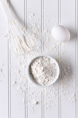 White Baking Still Life
