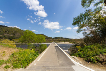 高知県四万十市　今成沈下橋