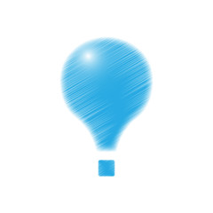 Balloon. Vector illustration.