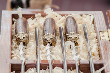 Exclusive set of skewers