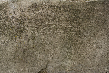 Old painted concrete with decal